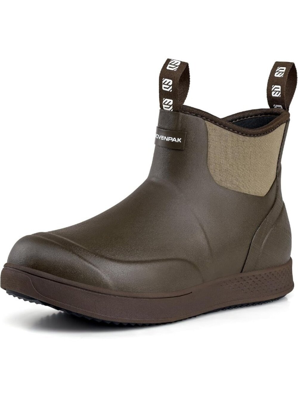 WOVENPAK Deck Boots for Men, Rain Boots Men, Waterproof Fishing Boots, Mens Deck